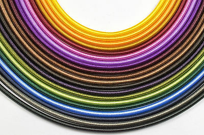 Polyesterglanz Halsreifen in 45 cm + 5cm Verlängerungskette Grundpreis 0,09 €-cm